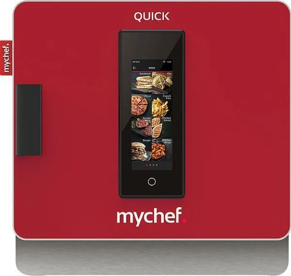 Печь комбинированная MyChef Quick 1T QT11FR1D красная