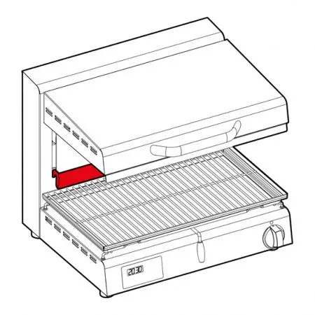 Гриль саламандра Tecnoinox QSET60/0 216031