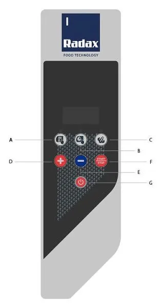 Расстоечный шкаф Radax Pushkin PS68D