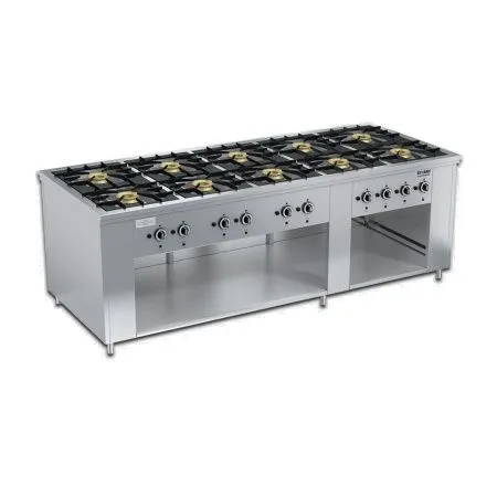 Плита газовая Вулкан-Heidebrenner ПРГ-IIA-10 Maxi