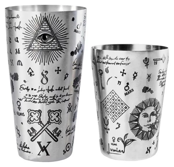 Шейкер Lumian L0379 Бостон Yokai Alchemy 0,75л нерж.