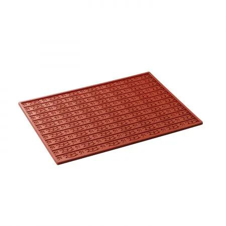 Коврик силиконовый рельефный Martellato RELIEF6 Музыка 565х370мм  h30мм