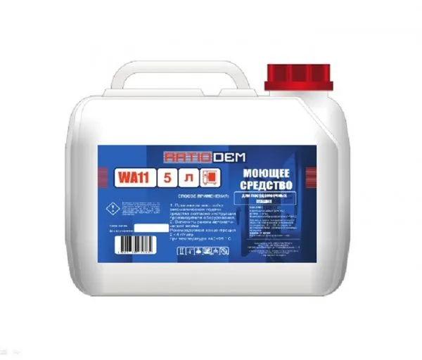 Моющее средство для автоматической мойки алюминиевой посуды Alkadem WA11 (канистра 10 л)