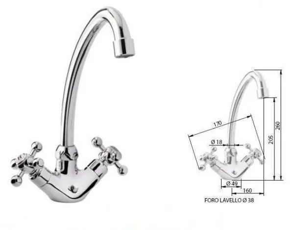 Смеситель Monolith С0101020103