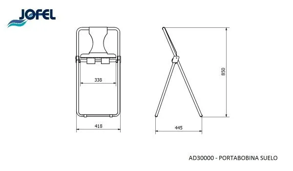Диспенсер для рулонных полотенец JOFEL AD30000 (напольный)