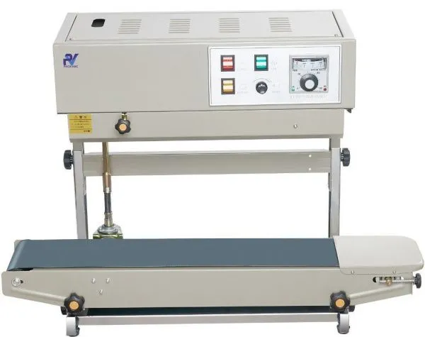 Запайщик пакетов конвейерный PACKVAC DBF900 вертикальный