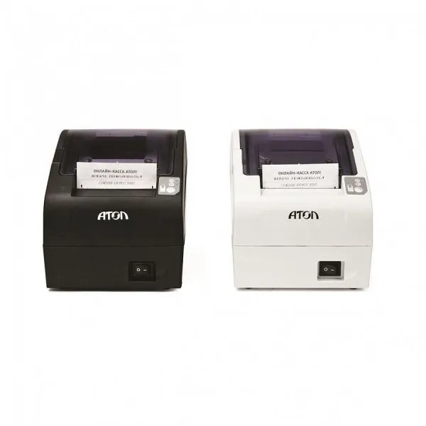 Фискальный регистратор Атол FPrint-22ПТК черный, Без ФН, USB, RS-232, Ethernet