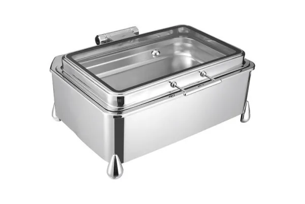 Мармит со стеклянной крышкой Maco Jade JD/0/1/12/DP 12л