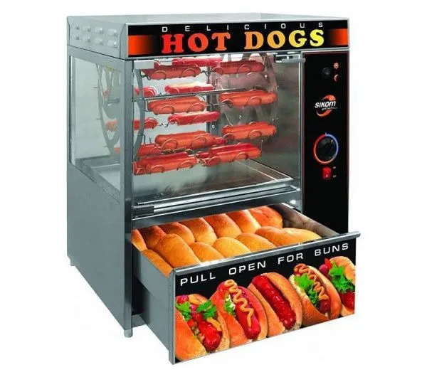Гриль для хот-догов карусельный Сиком МК-1.44М