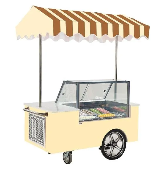 Витрина-тележка для мороженого Carpini EMILY EML-FG10