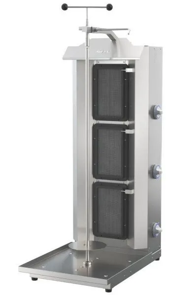 Гриль для шаурмы Атеси Шаурма-3-Газ-05-Н (с руч. приводом)