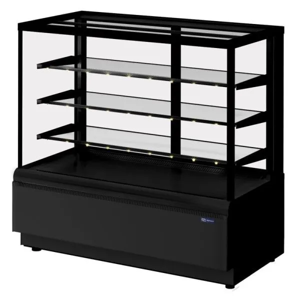 Витрина кондитерская Kayman K-ВК-900 Люкс Квадро черный