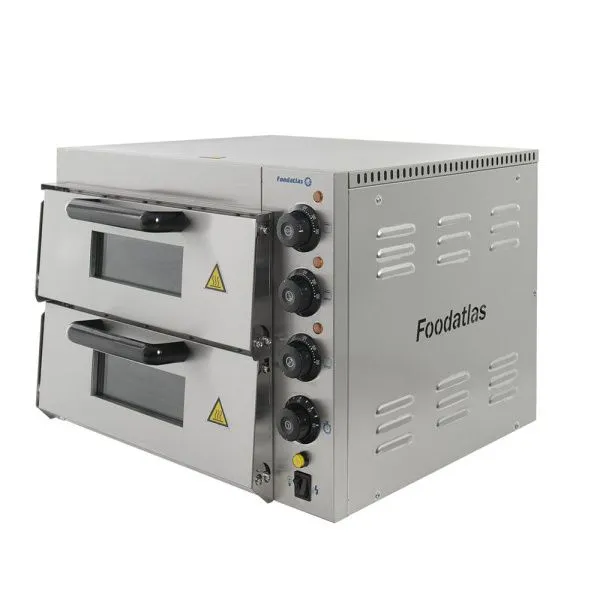 Печь для пиццы Foodatlas HEP-2ST