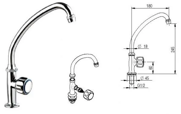 Смеситель Monolith R0601010107