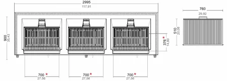 Гриль-мангал JOSPER PVJ076-3