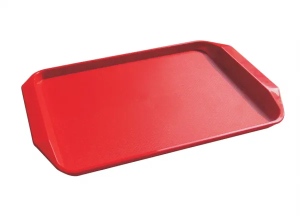 Поднос Jiwins JW-D1217 425х300мм красный с ручками