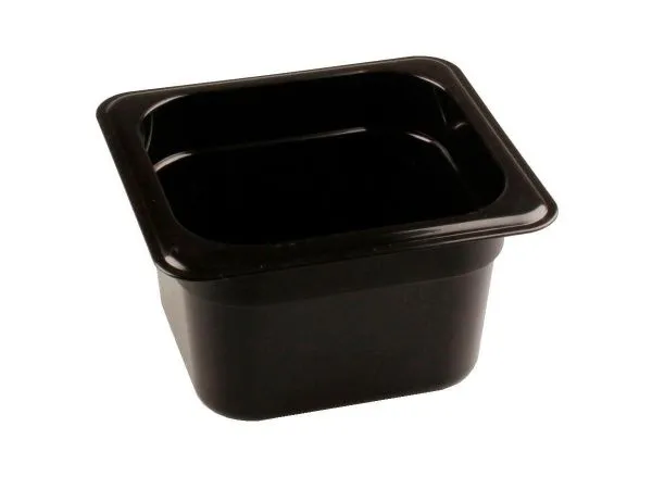 Гастроемкость Restola GN 1/6-100 черная (422102013)