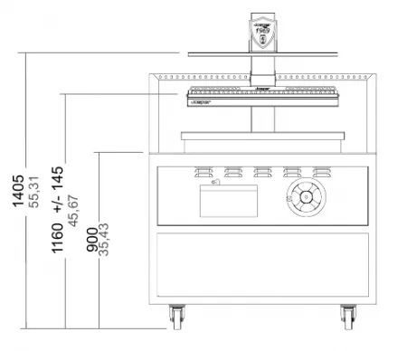 Гриль-мангал JOSPER PVJ076-1