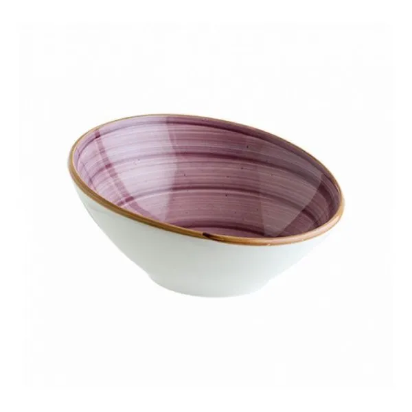 Салатник Bonna Aura Black Berry ABBVNT16KS d160мм скошенный