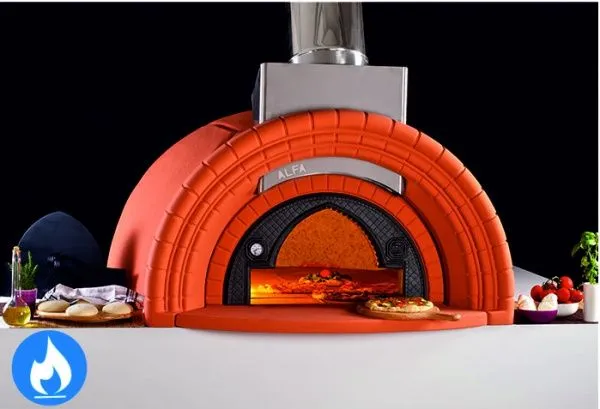 Печь для пиццы на дровах ALFA PIZZA SPECIAL PIZZERIA CORNICE 120 (ГАЗ)