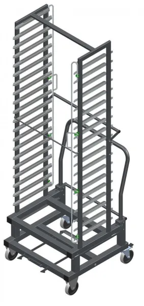 Тележка-шпилька Abat ТДШ-40-1/1
