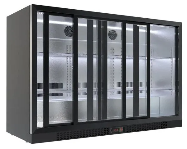 Шкаф холодильный барный Cooleq BF-330S черный