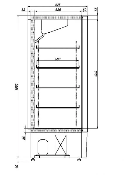Шкаф холодильный Ариада R1520M