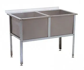 Ванна моечная Атеси ВМ-2/530 с бортом Алента