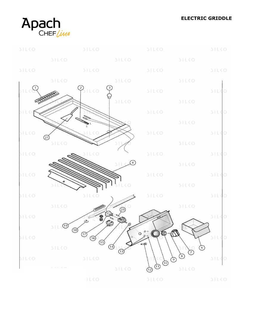 Деталировка Apach Chef Line SLFTE49CLOS