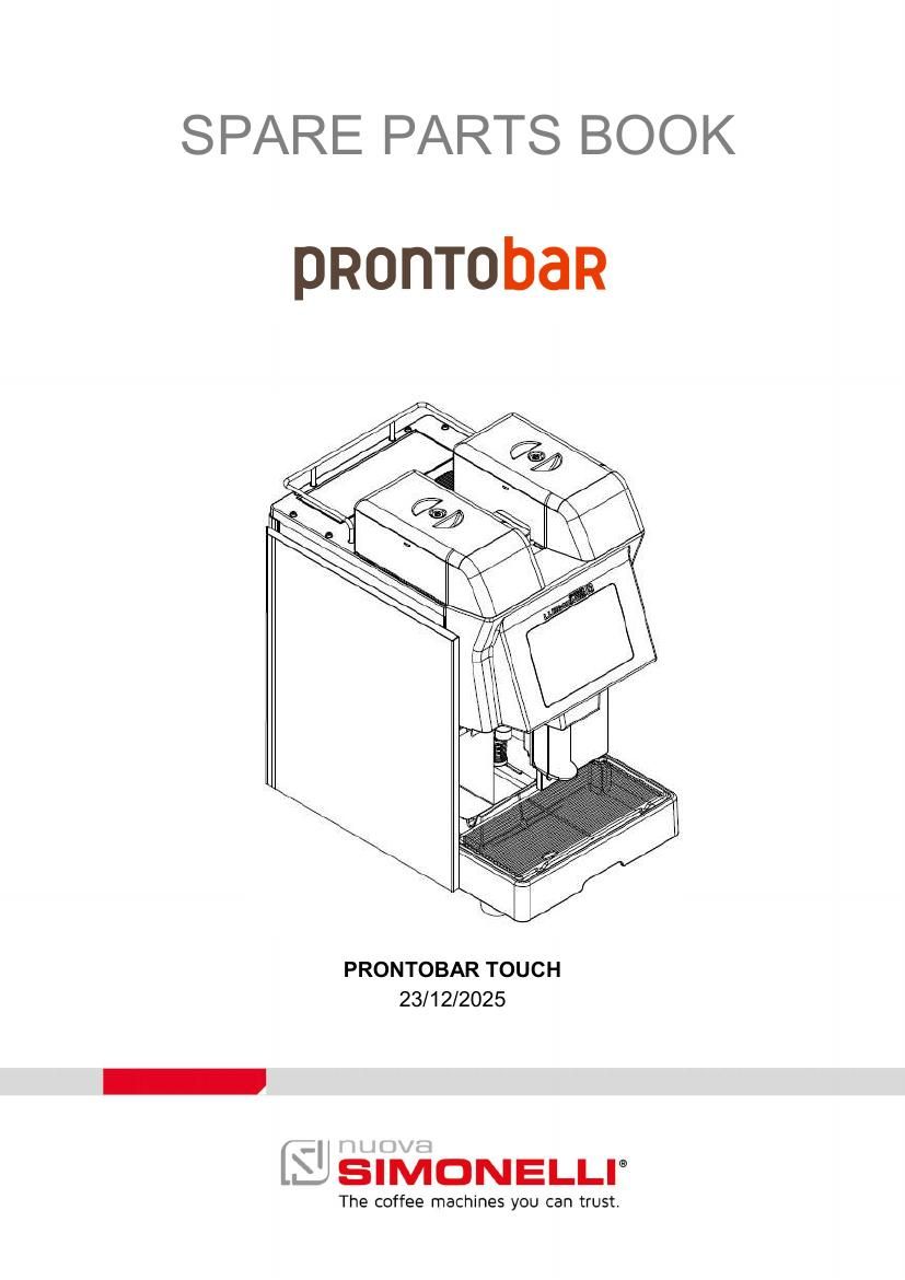 Деталировка Nuova Simonelli Prontobar Touch