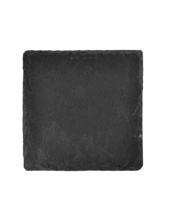 Блюдо для подачи MGprof S-11001 10*10см h=0,7см черное сланец