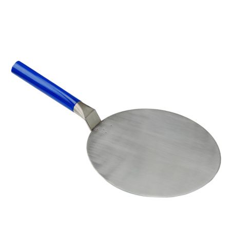 Лопата для пиццы MGsteel 73907 d=25,5см l=20см нерж. с прорезиненной ручкой