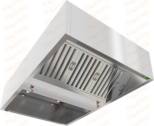 Зонт вытяжной Hicold ЗКВОО-11,526 островной коробчатый