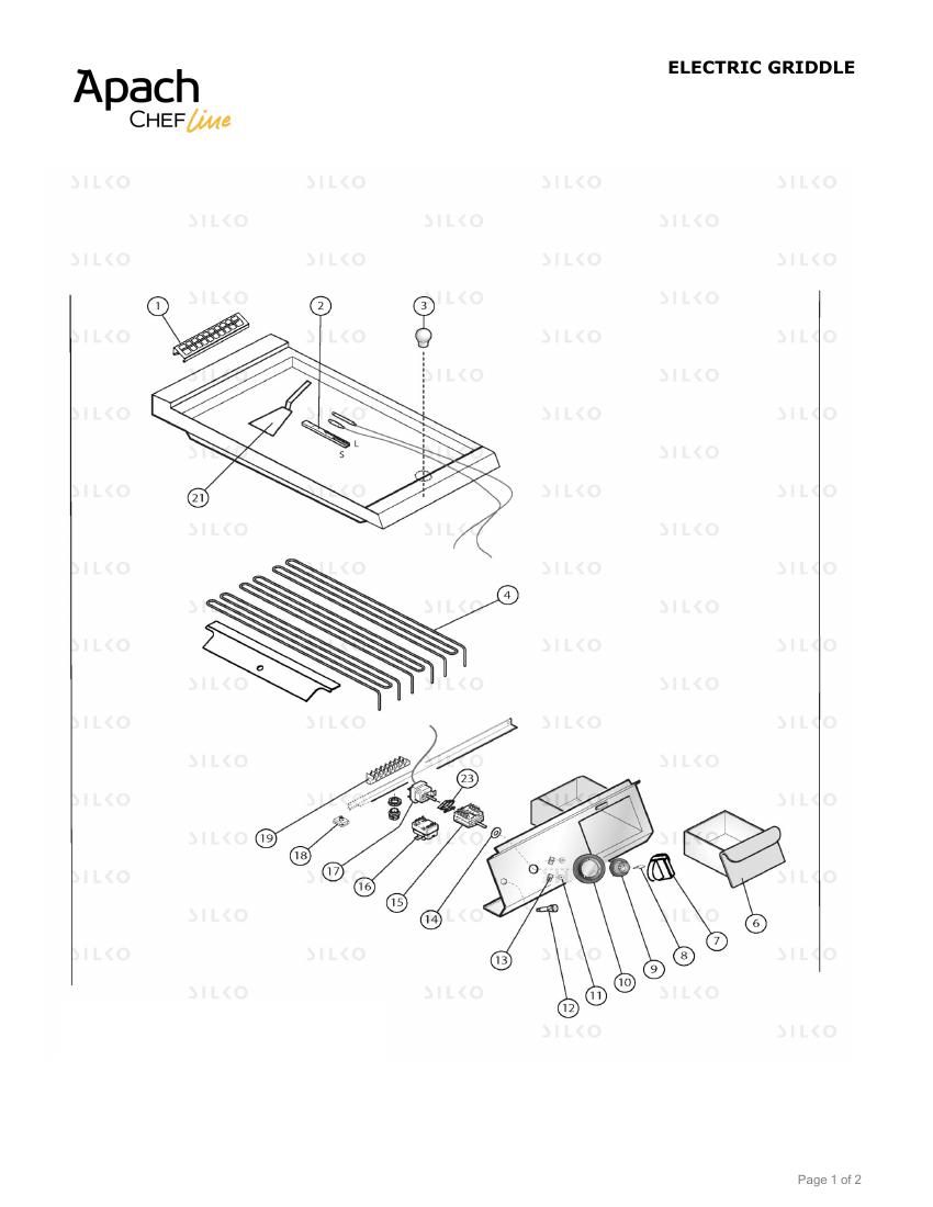 Деталировка Apach Chef Line SLFTE47CLCS
