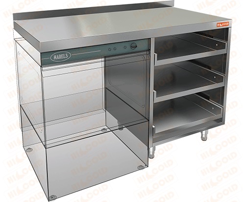 Стол под посудомоечную машину Hicold НБМКБКП-12/6Л