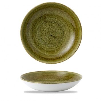 Тарелка глубокая Churchill Stonecast PLGREVB91 d24,8см 1130мл без борта