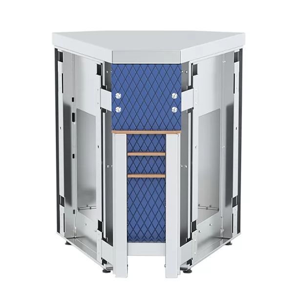 Прилавок нейтральный угловой 45 внутренний RU20A45 Case 780х740х860мм