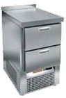 Стол морозильный Hicold GNE 2/BT с нижним расположением агрегата