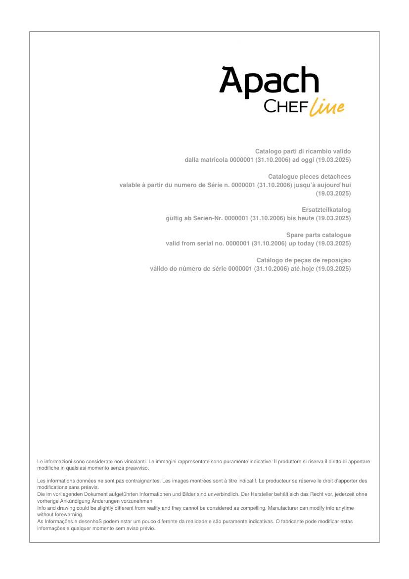 Деталировка Apach Chef Line GLRRG117FGP
