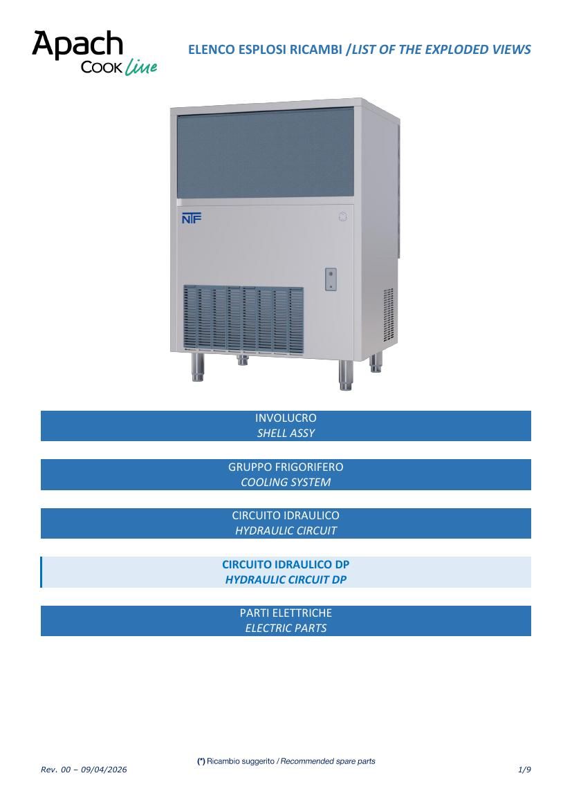 Деталировка Apach Cook Line ACB7540B