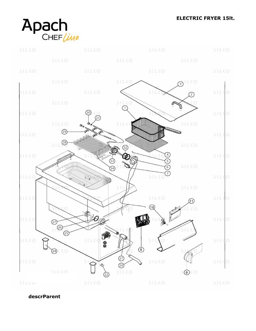 Деталировка Apach Chef Line SLFRIE49S15CSEC