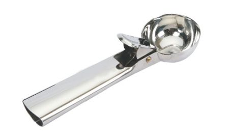 Ложка для мороженого MGsteel 68465 Лd=50мм 30мл с механизмом алюм.