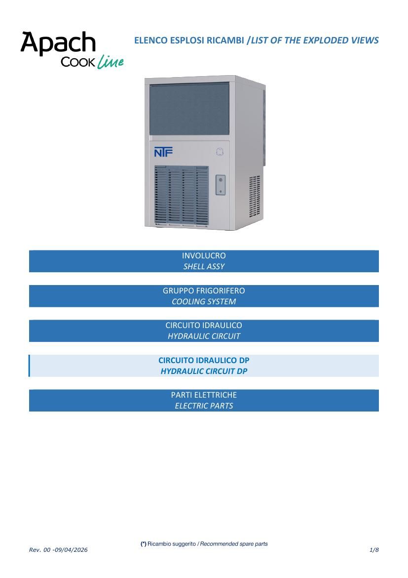 Деталировка Apach Cook Line ACB3006B