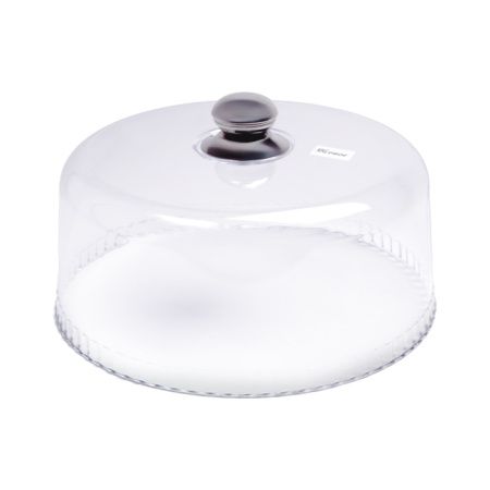 Крышка для торта MGprof d=30см h=13см с ручкой нерж