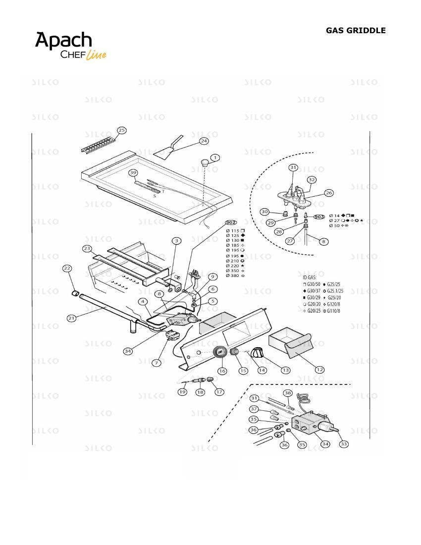 Деталировка Apach Chef Line SLFTG47CRTCS