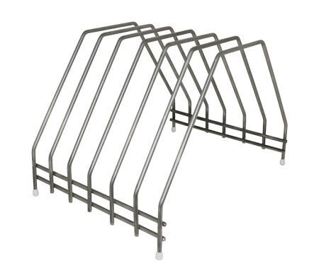 Подставка для досок MGsteel 62168 на 6 шт. 34*25,5*24,5см нерж.