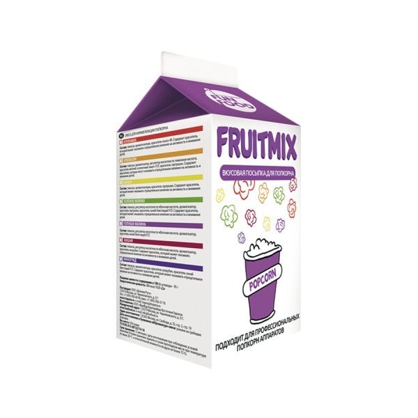 Добавка вкусоароматическая для карамелизации попкорна FruitMix яблоко с корицей (350г)