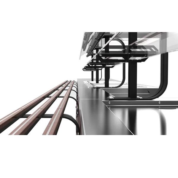 Прилавок нейтральный без полки RN10ВS Case 505х700x830мм