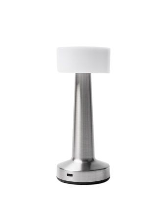 Лампа настольная MGline 75053 h215мм d90мм серебристая