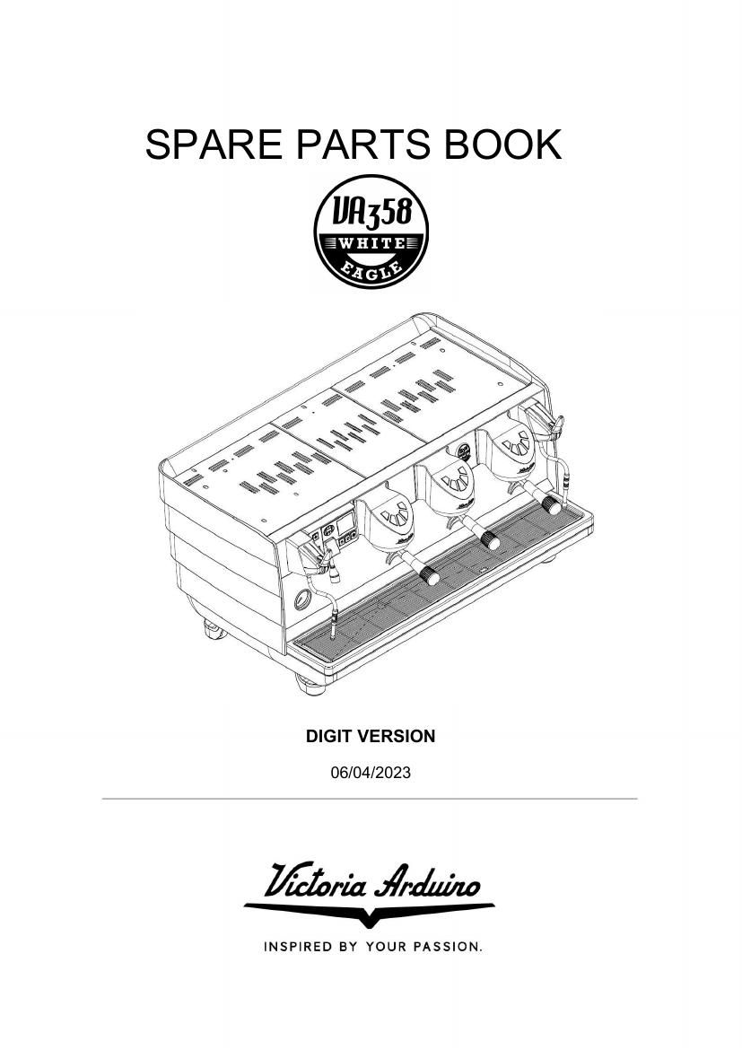Деталировка Victoria Arduino VA358 White Eagle Digit